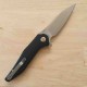 Couteau CJRB Agave Black Lame Acier D2 Manche G10 Linerlock Clip J1911BKC - Livraison Gratuite