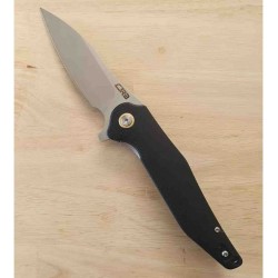 Couteau CJRB Agave Black Lame Acier D2 Manche G10 Linerlock Clip J1911BKC - Livraison Gratuite