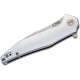 Couteau CJRB Agave Gray Lame Acier D2 Manche Aluminium Linerlock Clip J1911ALC - Livraison Gratuite