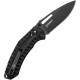 Couteau Elite Tactical Pyrodex Lame Acier D2 Manche G10 Rapid Lock Clip ETFDR008BK - Livraison Gratuite