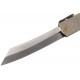Couteau Higonokami N°4 Folder Sylver Lame SK5 Manche Acier Japan HIGO04SL - Livraison Gratuite