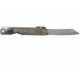 Couteau Higonokami N°4 Folder Sylver Lame SK5 Manche Acier Japan HIGO04SL - Livraison Gratuite