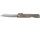 Couteau Higonokami N°4 Folder Sylver Lame SK5 Manche Acier Japan HIGO04SL - Livraison Gratuite