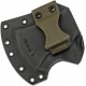 Hache Hachette Condor Campsite Axe Acier Carbone 1075 Manche Green Etui Kydex El Salvador CTK3933424HC - Livraison Gratuite