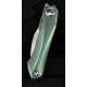 Couteau Bestech IVY Green Manche Titane Lame Acier S35VN Bearing Pivot Framelock Clip BTKT2004D - Livraison Gratuite