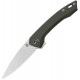 Couteau QSP Knife Leopard Green Lame Acier 14C28N Manche Micarta Ball Bearings QS135C - Livraison Gratuite