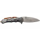 TF1005GOR Couteau Tac Force A/O Lame Acier 3Cr13 Manche Alu Orange Brise Vitres - Livraison Gratuite