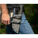 Couteau Bushcraft Condor Bush Slicer Chef's Lame Acier Carbone 1095 Etui Kydex El Salvador CTK500565 - Livraison Gratuite