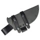 Couteau Bushcraft Condor Bush Slicer Chef's Lame Acier Carbone 1095 Etui Kydex El Salvador CTK500565 - Livraison Gratuite