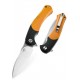 Couteau Bestech Penguin Black/Orange Lame Acier D2 Manche G10 Ball Bearing Linerlock BTKG32C - Livraison Gratuite