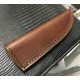 Couteau Damas Lame Acier 256 Couches Manche Os/Turquoise Etui Cuir DM1186 - Livraison Gratuite