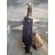Couteau Bowie Rough Rider Stag Lame Acier Inox Manche Bois de Cerf Etui Cuir RR2205 - Livraison Gratuite