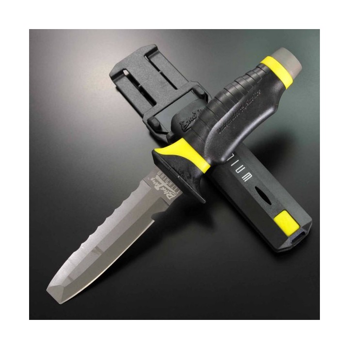 Couteau de Plongée Underwater Kinetics Dive Knife Blue Tang Titanium Made In USA UK30071 - Livraison Gratuite