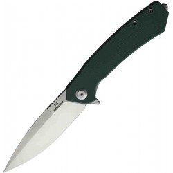 Couteau Ganzo Adimanti Green Lame Acier D2 Manche G-10 Framelock Clip GASKGB - Livraison Gratuite