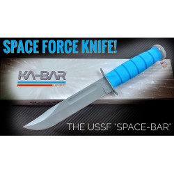 Couteau KA-BAR USSF SPACE-BAR Lame Acier Carbone 1095 Manche ABS Etui Plastic USA KA1313SF - Livraison Gratuite