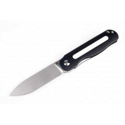 Couteau Kizer Latt Vind Black/White Lame Acier N690 Manche G-10 IKBS Linerlock KIV3567N1 - Livraison Gratuite