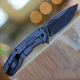 Couteau Kershaw Cannonball A/O Lame Acier D2 Manche Acier Framelock Clip KS2061 - Livraison Gratuite