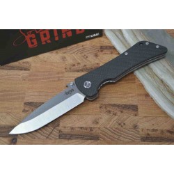 SG20007 Southern Grind Bad Monkey Emerson 14C28N Satin Blade CFiber Handle - Livraison Gratuite