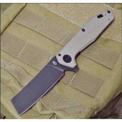 Couteau Gerber Fastball Bronze Lame Acier CPM-20CV Manche Aluminium Linerlock Made USA G1836 - Livraison Gratuite