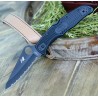 Couteau Spyderco Pacific Salt 2 Black Lame Acier H1 Serr Manche FRN Lockback Clip Japan SC91SBBK2 - Livraison Gratuite