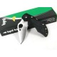 BY10PBK2 Spyderco Byrd Robin 2 8CR13MOV Plain Blade FRN Handles Lockback Clip - Livraison Gratuite