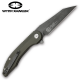 Couteau WithArmour Gasper Lame Acier D2 Manche Aluminium Linerlock Clip IKBS WAR083BK - Livraison Gratuite