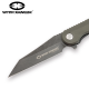 Couteau WithArmour Gasper Lame Acier D2 Manche Aluminium Linerlock Clip IKBS WAR083BK - Livraison Gratuite
