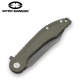 Couteau WithArmour Gasper Lame Acier D2 Manche Aluminium Linerlock Clip IKBS WAR083BK - Livraison Gratuite