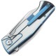 BTKT1901D Couteau Bestech Knives HORUS Blue/Silver Titanium Handle S35VN Blade - Livraison Gratuite