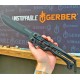 Couteau Machette Gerber Doubledown Machete Black Lame Acier 420HC Manche FRN Etui Nylon Made USA G1536 - Livraison Gratuite