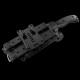 Couteau Halfbreed Blades Large Survival Lame Acier K110 Manche G10 Etui Kydex HBBLSK01 - Livraison Gratuite