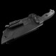 Couteau Halfbreed Blades Large Survival Lame Acier K110 Manche G10 Etui Kydex HBBLSK01 - Livraison Gratuite