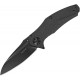 Couteau Kershaw Natrix Lame Acier 8Cr13MoV Manche Black G-10 KIVT Framelock Clip KS7007BK - Livraison Gratuite