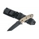 Couteau Tactical Hogue EX-F01 Tactical Tanto Lame Acier A2 Manche Tan G-10 Etui Nylon HO35127 - Livraison Gratuite