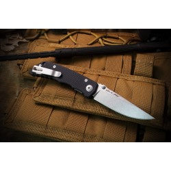 Couteau Spartan Blades Talos Lame Acier CTS-XHP Manche Black G10 Linerlock Clip SFBL7BK - Livraison Gratuite