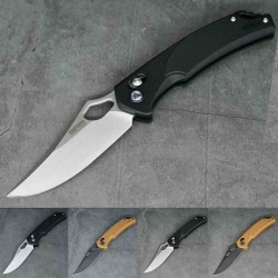 Couteau SRM Knives 9201 Ambi Lock Lame D2 Manche G10 Clip SRM9201 - Livraison Gratuite
