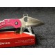 Couteau Spyderco Dragonfly 2 Pink Lame Acier S30V Manche FRN Made Japan SC28FPPNS30V2 - Livraison Gratuite