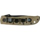 Lot de 2 Couteau Smith&Wesson Extreme OPS Desert Lame Acier 7Cr17MoV Manche Alu SWCK105HDCP - Livraison Gratuite