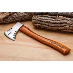 Hachette Hache Camillus Teca Hatchet Manche en Teak Lame Acier Carbone 1045 Made In Colombia CM19360 - Livraison Gratuite