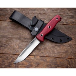 Couteau Condor Bushcraft Bliss Lame Acier Carbone 1075 Manche Micarta Etui Kydex El Salvador CTK283247HC - Livraison Gratuite