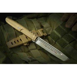 Couteau Extrema Ratio Mamba HCS Lame Tanto N690 Manche Foeprene Etui Kydex Made Italy EX0477HCS - Livraison Gratuite