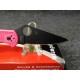 Couteau Spyderco Delica 4 Pink Lame Acier S30V Black Manche FRN Made Japan Lockback SC11FPPNS30VBK - Livraison Gratuite