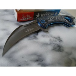 Couteau Hibben Warbird Karambit Lame 7Cr17 Manche Micarta Lame 7Cr17 IKBS Clip GH5103 - Livraison Gratuite