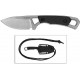Couteau de Cou Kershaw Brace Neck Lame Acier 8Cr13MoV Manche GFN Etui Plastique KS2085 - Livraison Gratuite