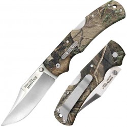 Couteau Cold Steel Double Safe Hunter Camo Lame 8Cr13MoV Manche GFN LockBack Clip CS23JE - Livraison Gratuite