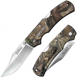 Couteau Cold Steel Double Safe Hunter Camo Lame 8Cr13MoV Manche GFN LockBack Clip CS23JD - Livraison Gratuite