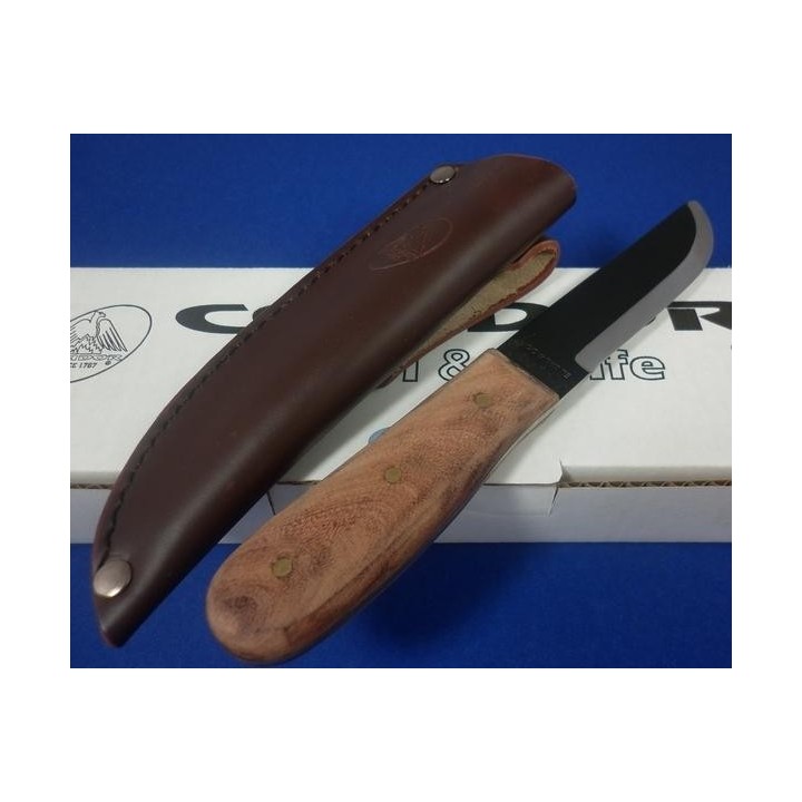 Couteau de Survie Chasse Condor Bushcraft Basic 5" Carbone 1075 Etui Cuir CTK2365HC - Livraison Gratuite