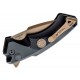 Couteau SIG Sauer X5 SIG Emperor Scorpion Lame 154CM Spear Point Manche Alu Button Lock Made USA SIG36570 - Livraison Gratuite