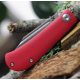Couteau Kansept Bevy Red Manche G10 Lame Acier 154CM Slip Joint KT2026S2 - Livraison Gratuite
