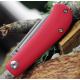 Couteau Kansept Bevy Red Manche G10 Lame Acier 154CM Slip Joint KT2026S2 - Livraison Gratuite